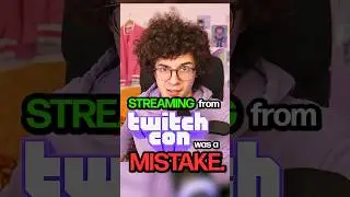 IRL TWITCHCON STREAM 😭 #twitchcon #mcyt #twitch