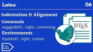 Alignment in latex using environments and commands|ragged right,left,centering,flushright,flushleft
