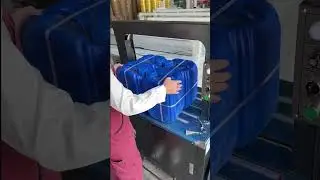 Smooth wooden barrel packing automatic packing machine