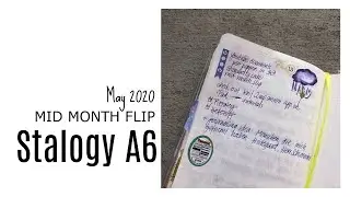 Planner flip through #9 | Stalogy A6 * - mid month May 2020