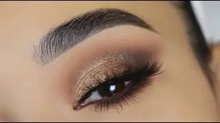 How to Apply Eyeshadow | Brown + Gold