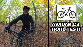 AVADAR C3 electric mountain bike trail test! (sub-$2k)