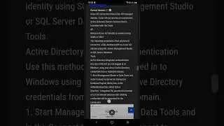 AZ-204 exam Q&A: #14 Azure SQL, on-premises AD authentication