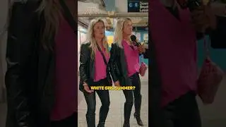 Twins in the Subway 👯‍♀️ #subwayoracle #twins #nyc