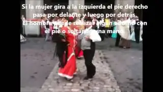 Pasos bailar chotis - Actividad música secundaria