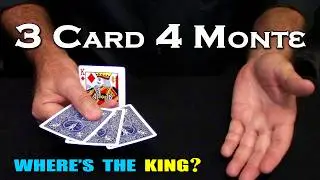 3 Card 4 Monte (Card Trick) ~ An In-Depth Tutorial