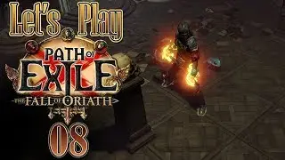 Let's Play Path of Exile: The Fall of Oriath [Ep 8] - Library & End of Act 3, Harbinger League SSF