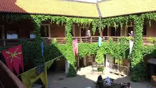 Часть 2 | Башкир в средневековом замке играет на курае