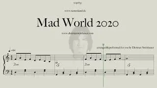 Mad World  -  Easy Piano