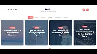 Laravel Personal Blog & Magazine Website