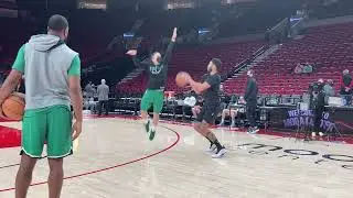 Jayson Tatum (Boston Celtics) Pre-Game B Roll