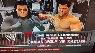 Damian wolf vs kazuya (LWW hardcore championship extreme rules match new beginnings ppv part 2)