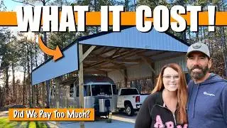 How MUCH To Build Our RV Pole Barn?   A Full Cost Breakdown 💰