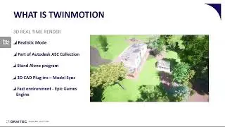 Creating visuals with Twinmotion