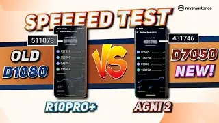 Lava Agni 2 vs Realme 10 Pro+ Epic SPEED TEST Comparison⚡🔥| Dimensity 7050 vs 1080 App Loading Test