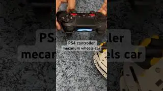 ESP32 and PS4 Controller Mecanum wheels car 