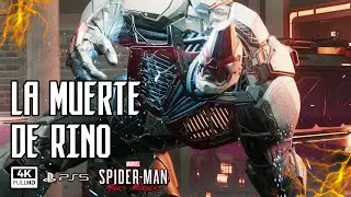 La Muerte de RINO  Spider-Man Miles Morales