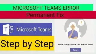 Teams Error - 