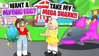 We SCAMMED A SCAMMER With FAKE *MYTHIC* EGGS! (Roblox Adopt Me)