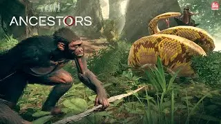 ANCESTORS - #2: SOBREVIVENDO a Cobra Gigante, Queda de Meteoro e Aprendendo a Construir