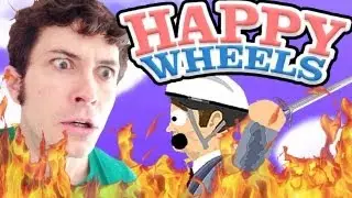 MY HOUSE IS ON FIRE! - Happy Wheels