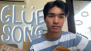 glue song by beabadoobee (male cover)