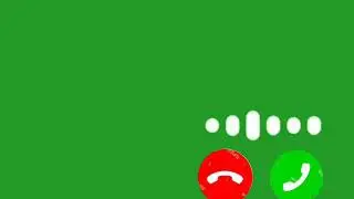 best new call ringtone green screen ( no copyright).......