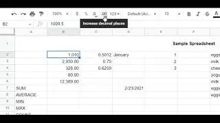 Part 2: Formatting Google Sheets_Edited