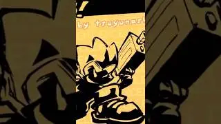 FNF Scrapped Pico Excellent Result Screen Animation!