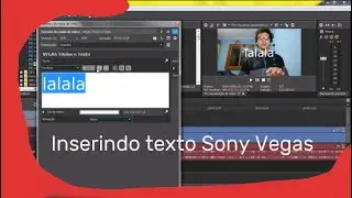 Como adicionar texto no sony vegas pro 2019