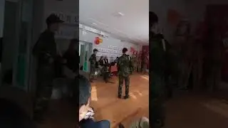 Орок орто мектебинин 10 "а", 10 "в" класстарынын аткаруусунда