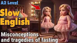 She Became Fat…What Happened Next? | Easy English Listening Practice Story (A1-A2 Level)