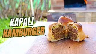 Ateşte Kapalı Hamburger! Köy Fırınında Pişirdik 🔥 | Fire Cooked Sealed Burger