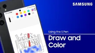 Draw and color with your S Pen on Samsung Notes or PENUP Apps | Samsung US