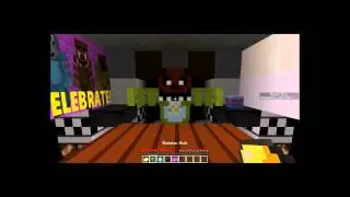 Minecraft Five Night's At Freddy's 2 With Snow Part 2: CHICA IS FREDDY! :O!!!