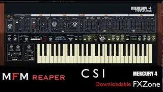 CSI FXZONE : Cherry Audio Mercury 4 vsti -  VIDEO MANUAL+TEMPLATE DOWNLOAD