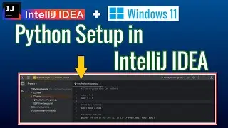 Python Setup in Intellij IDEA || Create and run Python program in Intellij idea