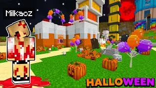 PRZEMIANA MOJEGO DOMKU na HALLOWEENOWY na Palionowie! (straszne)