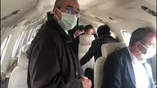 Bakan pakdemirli'nin uçağı arızadan dolayı acil iniş yaptı.