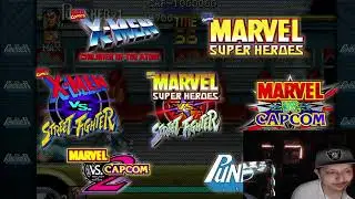 REACTING to Marvel vs capcom collection ps4/ps5 nintendo switch