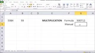 How to Multiply Cells in Microsoft Excel 2017