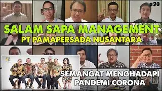 PAMAPERSADA NUSANTARA |  SALAM SAPA MANAGEMENT | SEMANGAT DALAM MENGHADAPI CORONA PANDEMI