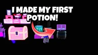 I MADE MY FIRST POTION IN YOUTUBE SIMULATOR