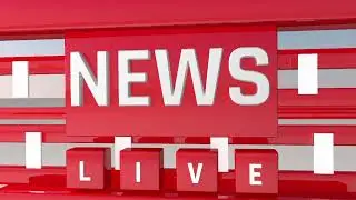 1st Render By C4D and Edit by After Effect News animation