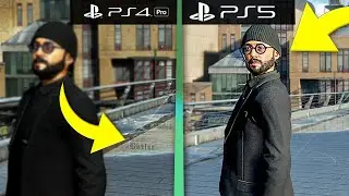 Watch Dogs Legion ISN'T in 60FPS on PS5 | PS4 Pro vs PS5 Ray Tracing (4K Side by Side Comparison)