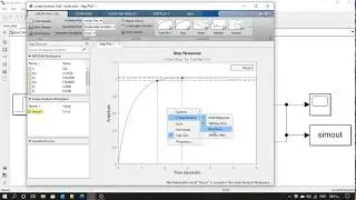 Open and closed loop response in Simulink