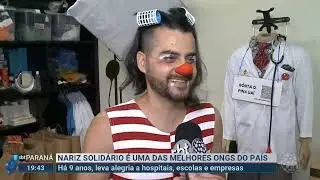 Nariz Solidário está entre as 10 melhores ONGs de pequeno porte do país 14/12/23 - SBT PR