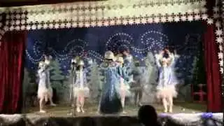 танец снегурочек "Белая зима", Новогодний концерт 2014, п.Воронцовка
