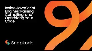 Inside JavaScript Engines: Parsing, Compiling, and Optimizing Your Code.
