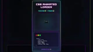Stunning Circuit Board Loader with Pure CSS (No JS!)